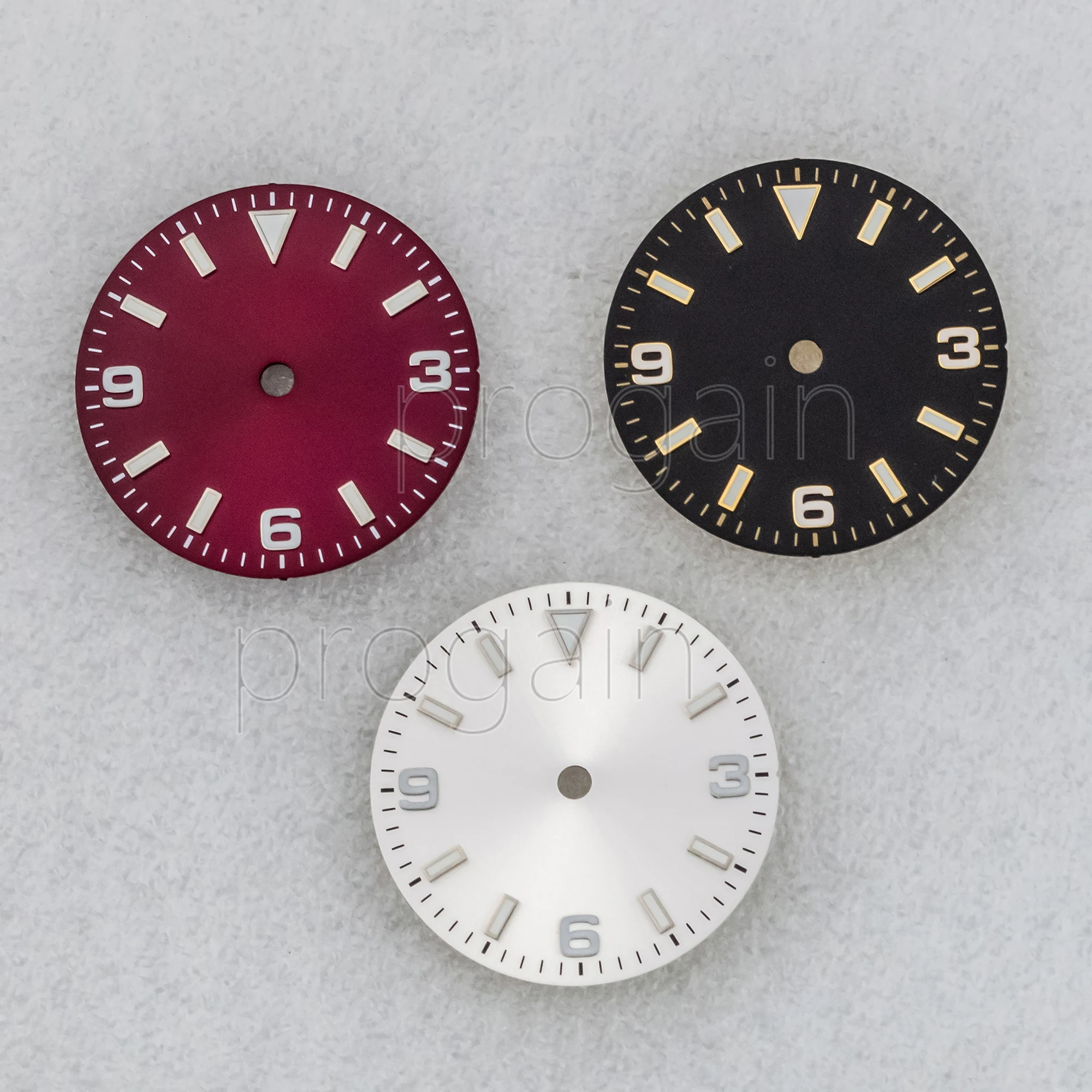 NH35 Dial 28.5mm Luminous Watch Dial Mod Watch Parts for Datejust Automatic Mechanical Movement nh35 watch dials 28.5mm