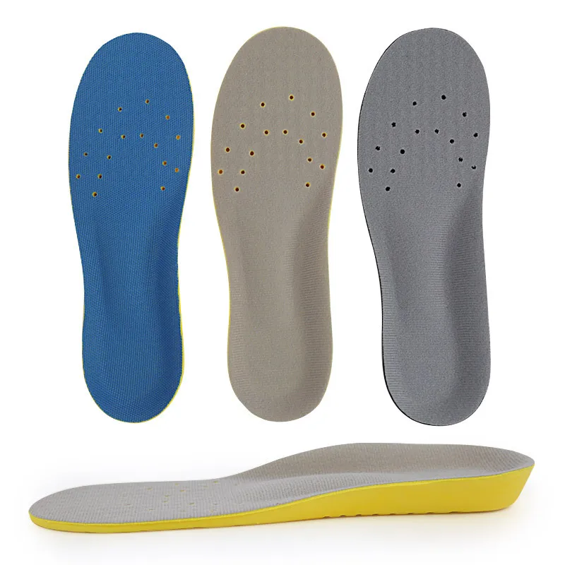 Orthopedic Shock-Absorbing Shoe Pad Foot Care Memory Foam High-Elastic Cushions Men Women Sports Inserts Insoles for Shoes 1pair