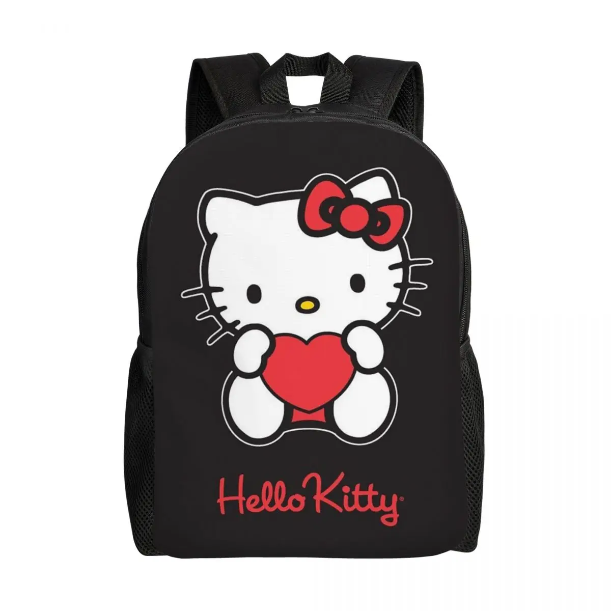 

Custom Anime Hellokitty Backpack for Men Women School College Student Bookbag Fits 15 Inch Laptop Bags