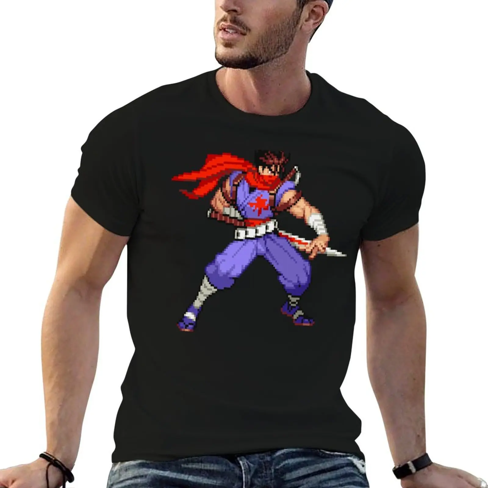 

Strider Hiryu Stance T-Shirt cotton tshirt 100% cotton t shirts high quality T-Shirt