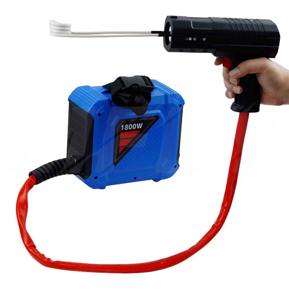 

1800W Magnetic Induction Heater Kit, 4 Coils, Hand Held Heater, For Rusty Screw Removing, Automotive Flameless Heater