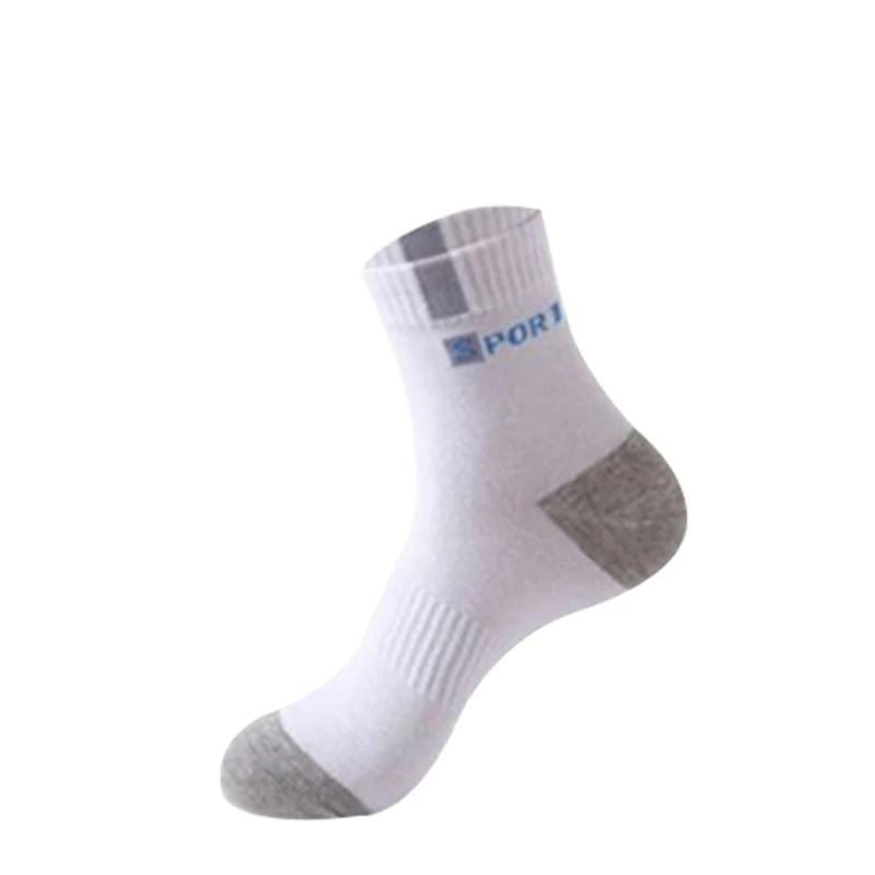 Calcetines deportivos de fibra de bambú para hombre, calcetín de algodón transpirable, desodorante, fascitis Plantar, tallas de otoño e invierno