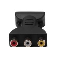 HDMI To RCA Adapter - HDMI To AV Converter Cable With Red, White, And Yellow RCA Ports