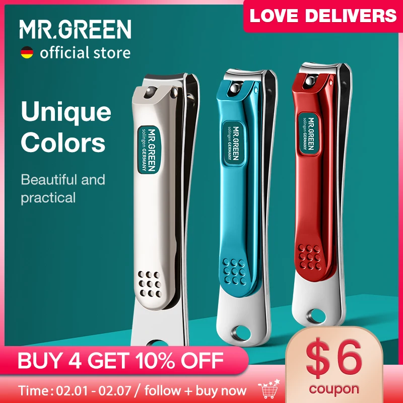 Curved Nail Clippers and Manicure Scissors