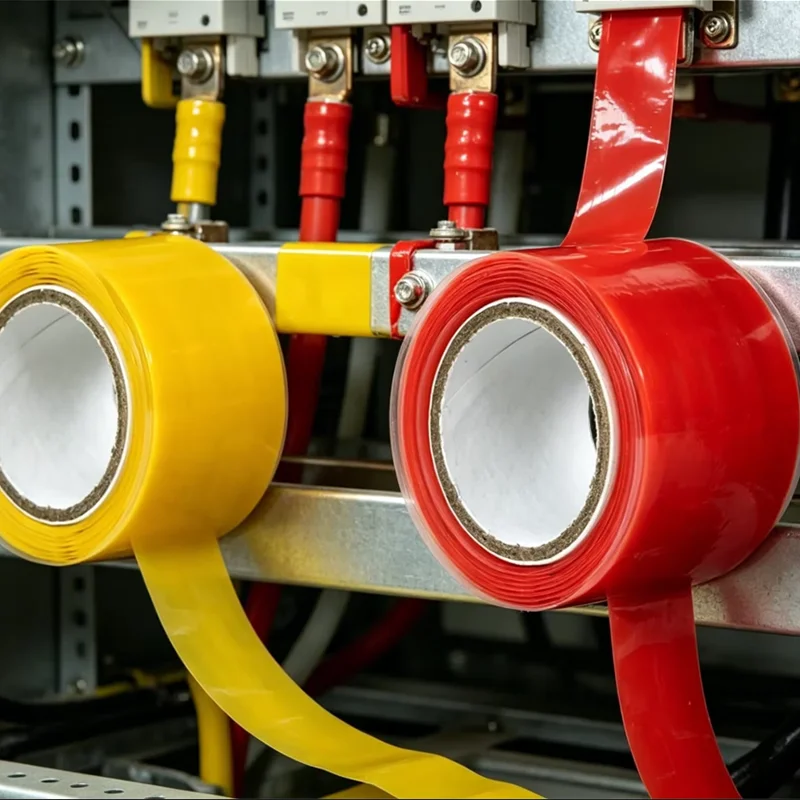 Self Adhesive Silicone Tape Waterproof High Temperature Resistant Pipe Repair Seal Leakage Insulation Self Fusing Silicone Tape