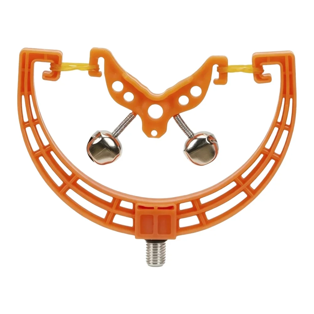 European Style Fishing Rod Stand for Carp Fishing Dual Alarm Notification System Nylon ABS Metal Alloy TPE Coated