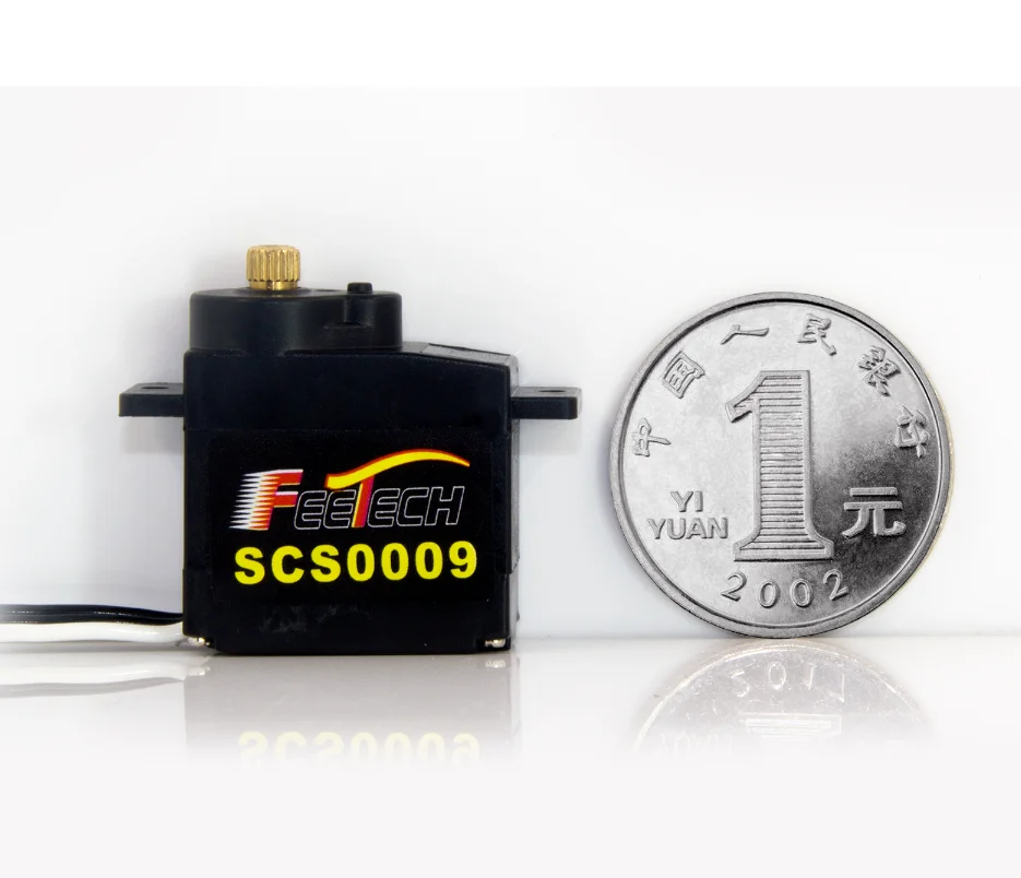 Feetech SCS009 Metal Gearbox 2.5kg 9g Micro Servo for Rc Helicopter Smart Robot Humanoids DIY and STEAM Education Competition