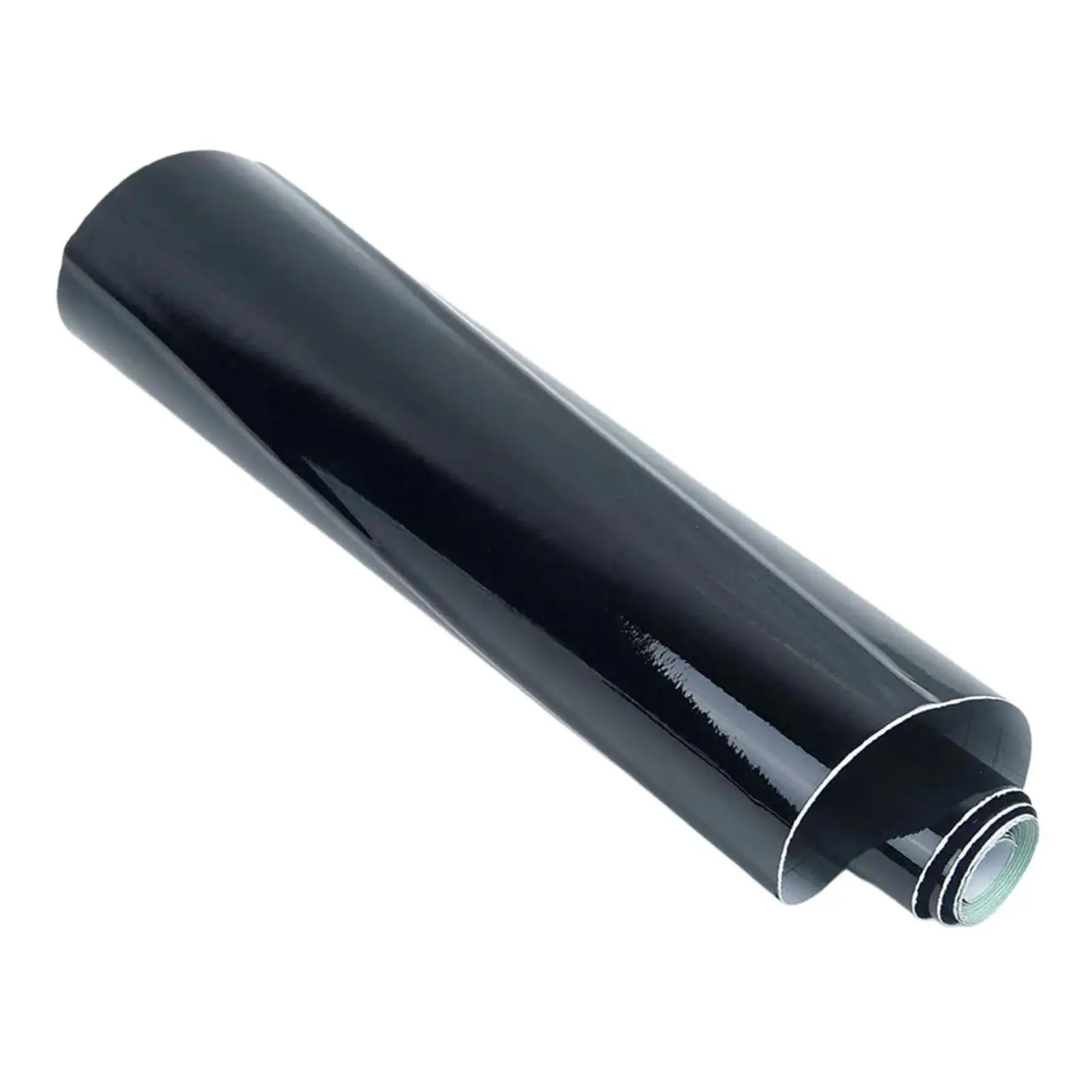 Vinyl Wrap Glossy Black Car Sticker Film Roll DIY PVC Removable Decal for Vehicle Accessories