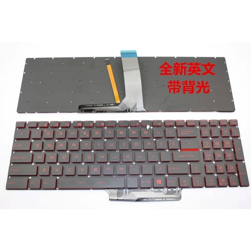 US laptop keyboard new For MSI MS-16H7 MS-1773 17F1 MS-1772 16Jf MS-16JC