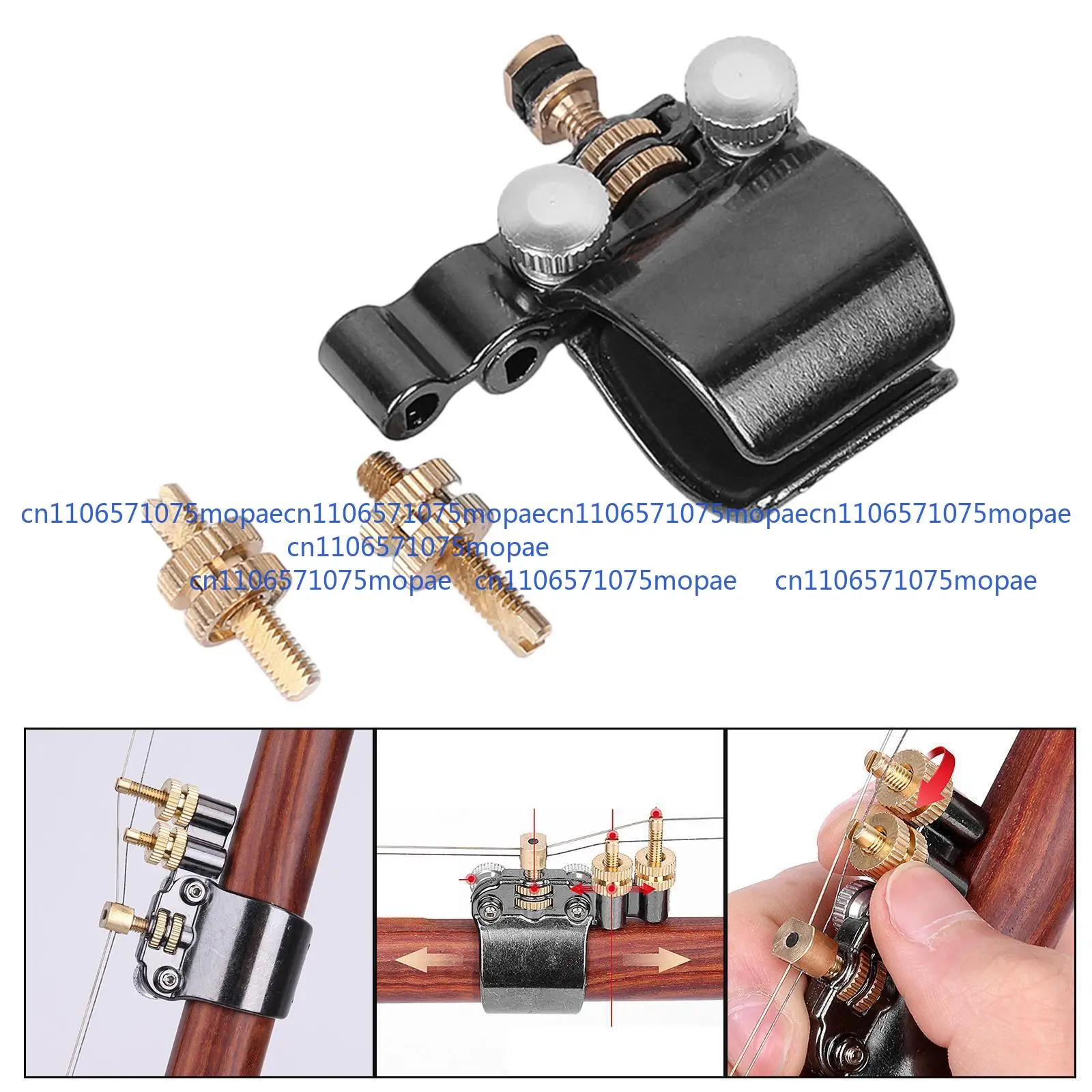 

1 комплект Erhu Fine Hardware Tool, металлический тюнер Erhu, аксессуары для инструментов, серебро