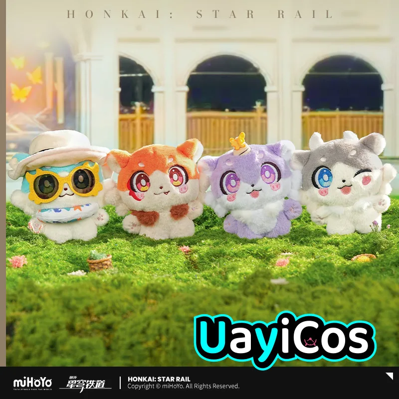 

13 см оригинальный Honkai Star Rail авантюрин Kafka Castorice мягкие плюшевые куклы одежда брелок орнамент аниме игра игрушка для детей