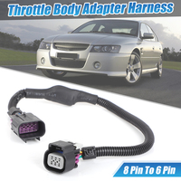 8 Pin To 6 Pin Throttle Body Adapter Harness 25383922 For GM Holden VZ LS1 2003 2004 2005 2006 2007 25379713 12580420 12605109