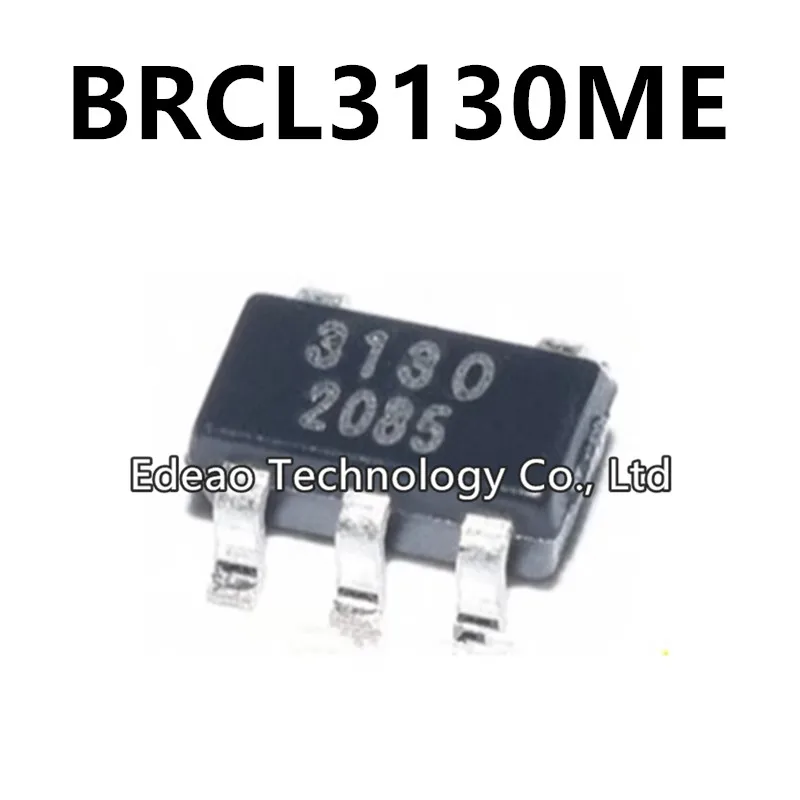 20~100PCS/Lot NEW BRCL3130ME SOT23-5 BRCL3130 Marking:3130 Lithium-Lion Polymer Battery Protection