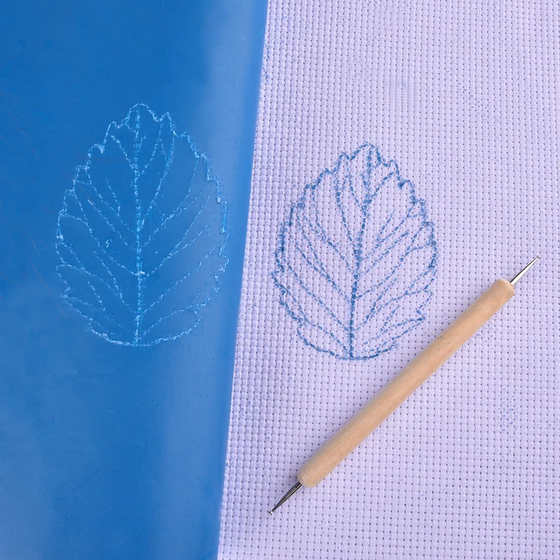 10pcs Embroidery CarbonTransfer Paper With Iron Pen Kit For Handmade Craft-Carbon Water-Soluble Tracing Paper DIY Sewing Tools