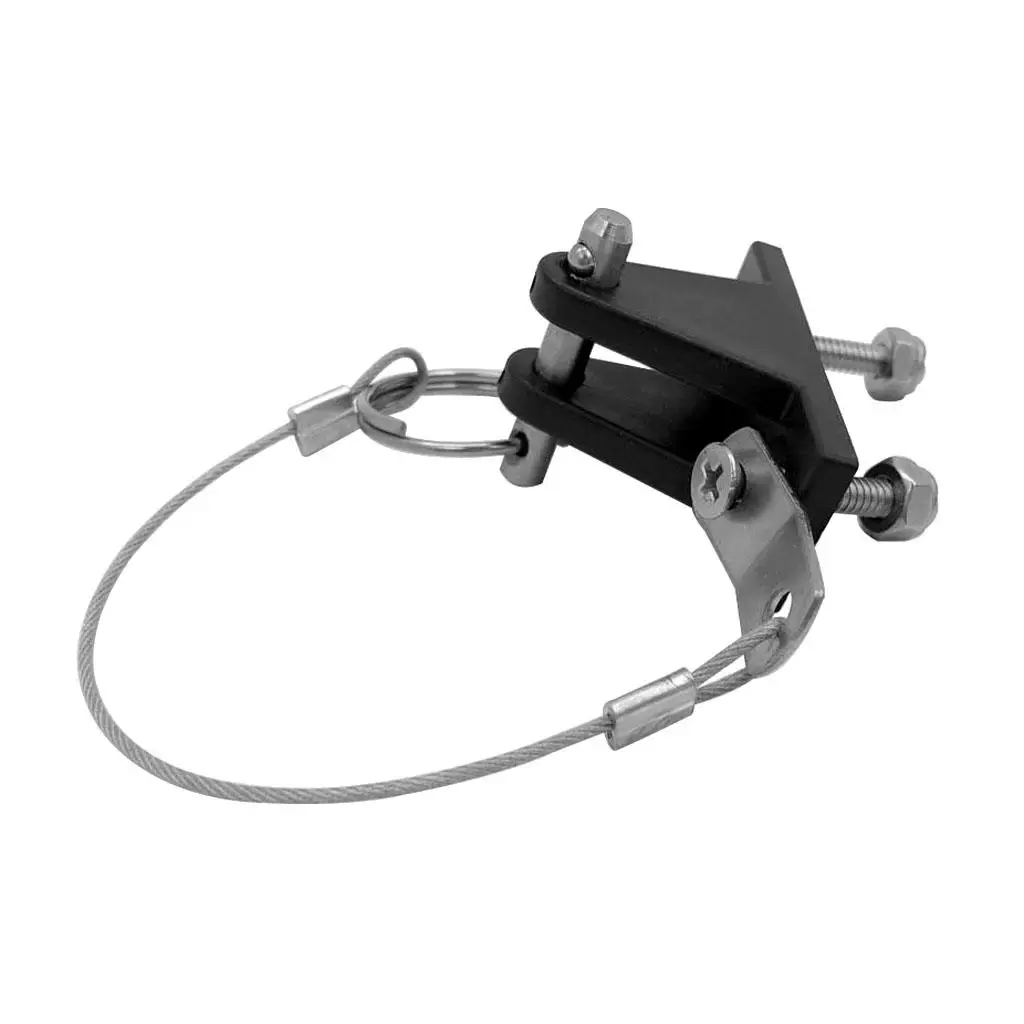 Marine Nylon Deck Hinge Mount Hardware with Quick Release Pin for Pvc Teak Boat Decking Rigid Boat Handlebar Canoe