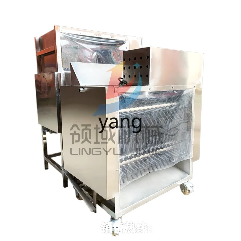 LMM automatic hair removal machine poultry ironing and removal machine chicken, duck and goose plucking machine