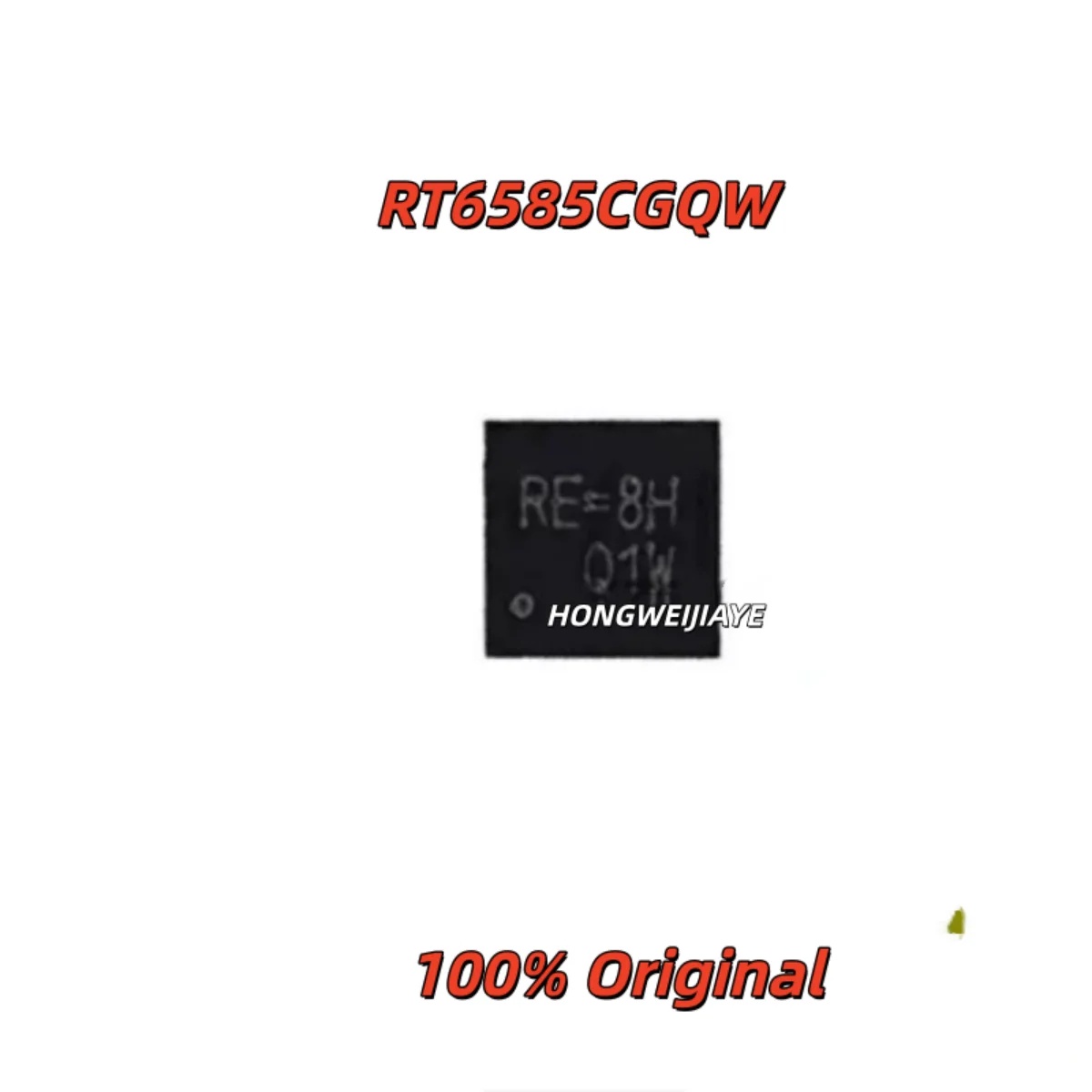 2-5PCS 100% New RT6585CGQW  RE=GH RE=3H RE= WQFN-20 Brand New Original Chips ic