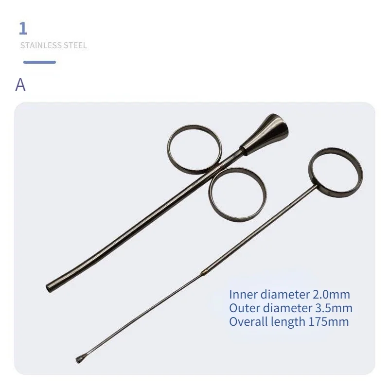 Dispositivo de llenado de transportador de polvo óseo para implante Dental, instrumentos de implante Dental, herramientas de 2/3/5mm, varios tamaños opcionales