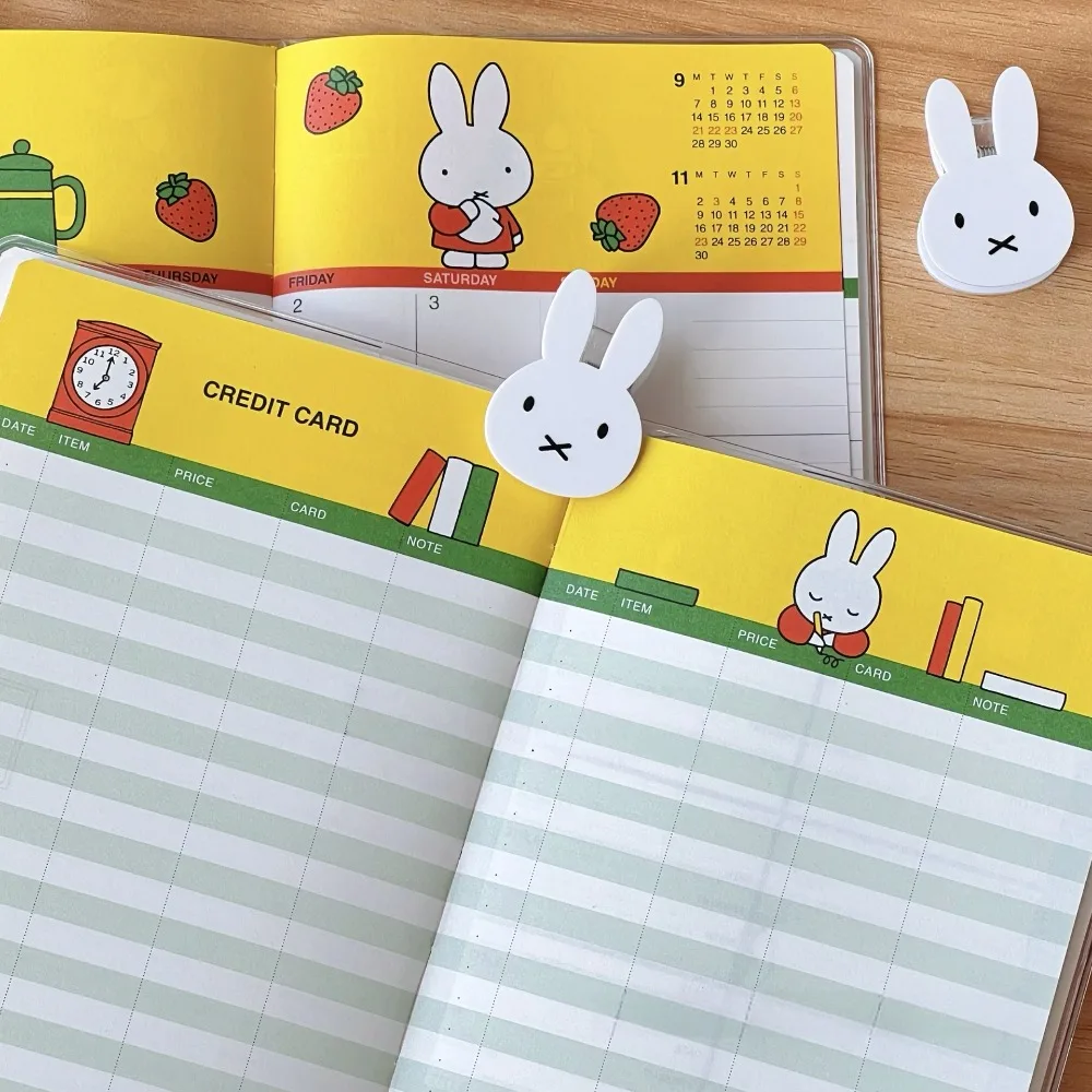 Cartoon Miffy Rabbit 2026 Schedule Daily Planning Handbook Student Diary Exquisite Creative Design High Appearance Gift