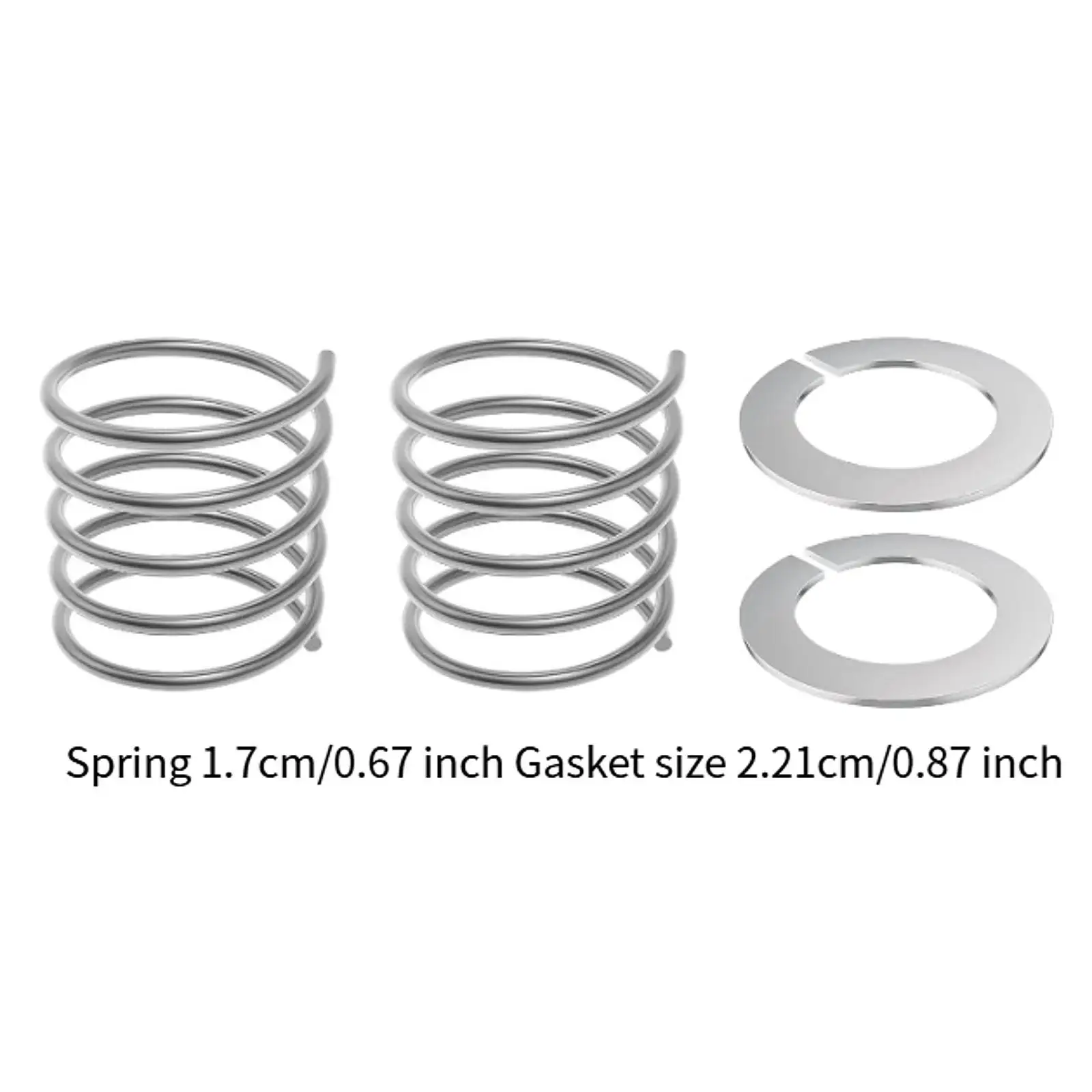 3.5쿼트에서 7쿼트 믹서에 설치가 용이한 스프링 및 와셔 4개