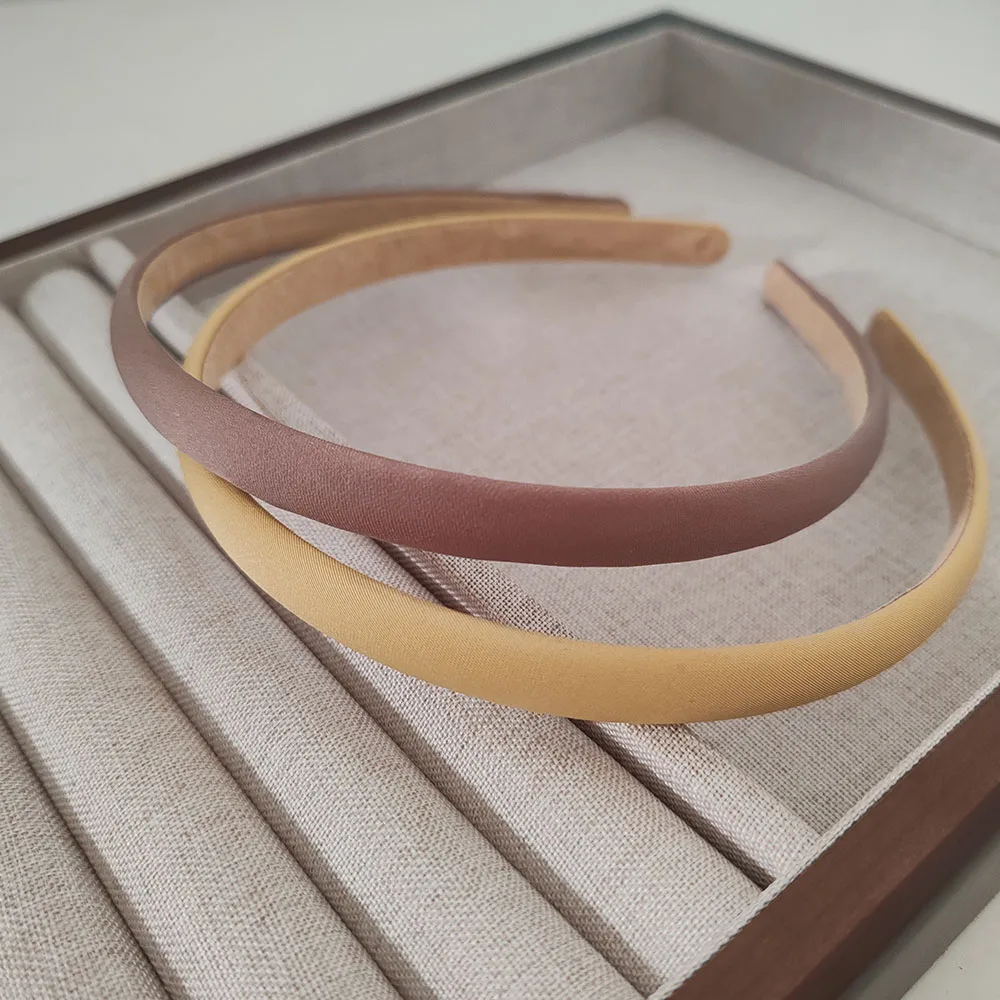 2pc Mode 1,2 cm Schlanke Feste Lünette Haarbänder Stirnbänder für Frauen Männer Mädchen Vintage Hoop für Washface Werkzeug haar Bands Zubehör – Detail 11