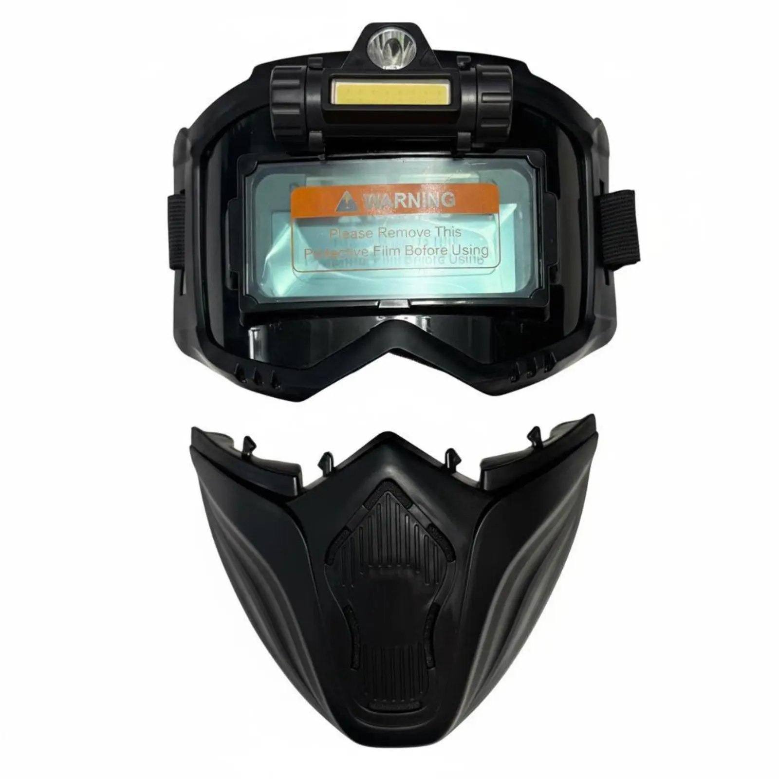 High Sensitivity Auto Darkening Welding Mask with Built in Light for Precise Safe Joining Tasks