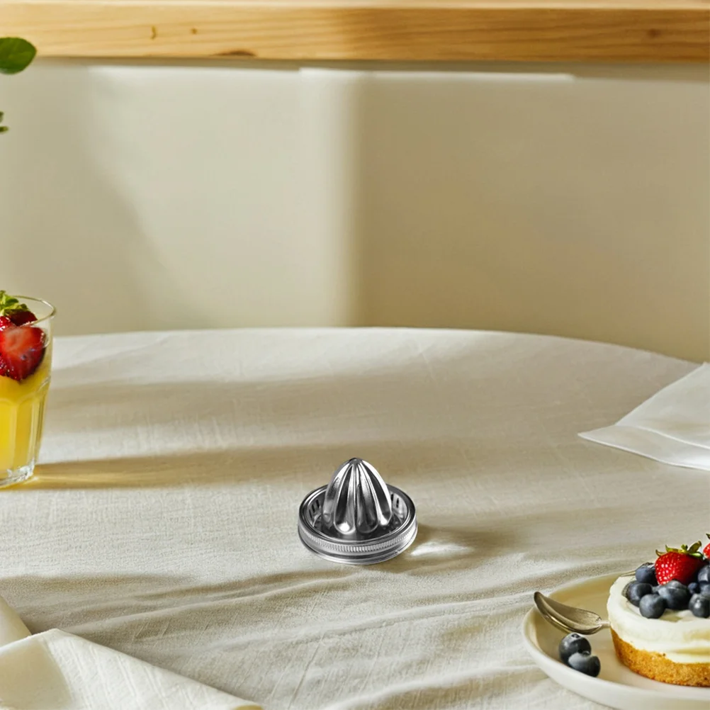 

3Pcs Manual Citrus Juicer Lid Lemon Juice Tool Easy to Use Noisefree Universal Fit for Jars Home Kitchen Accessories