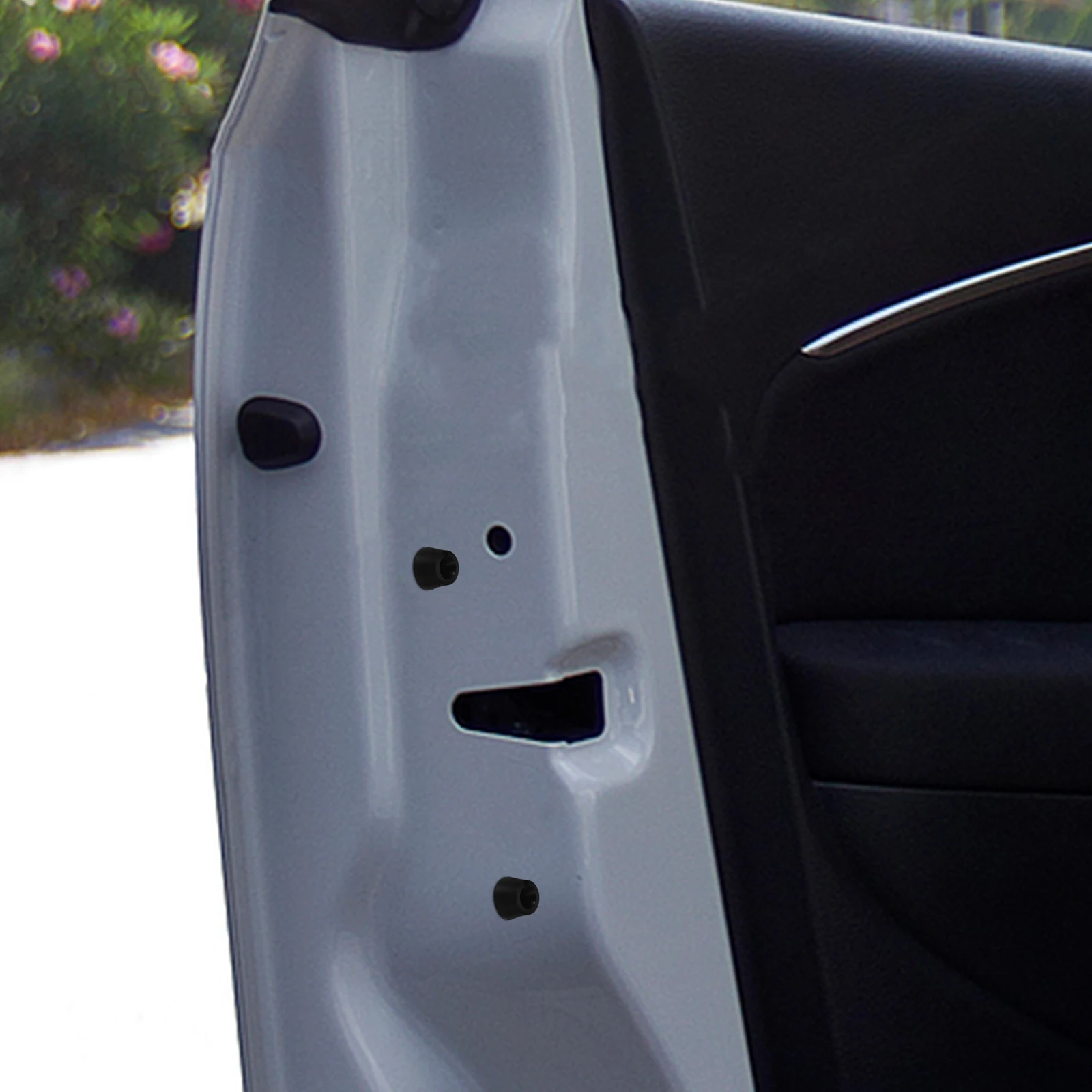 

8 Pcs Car Door Buffer Rubber Particles Buckle Crash Pad Protection Sticker Durable Noise Reduction Fits Perfectly