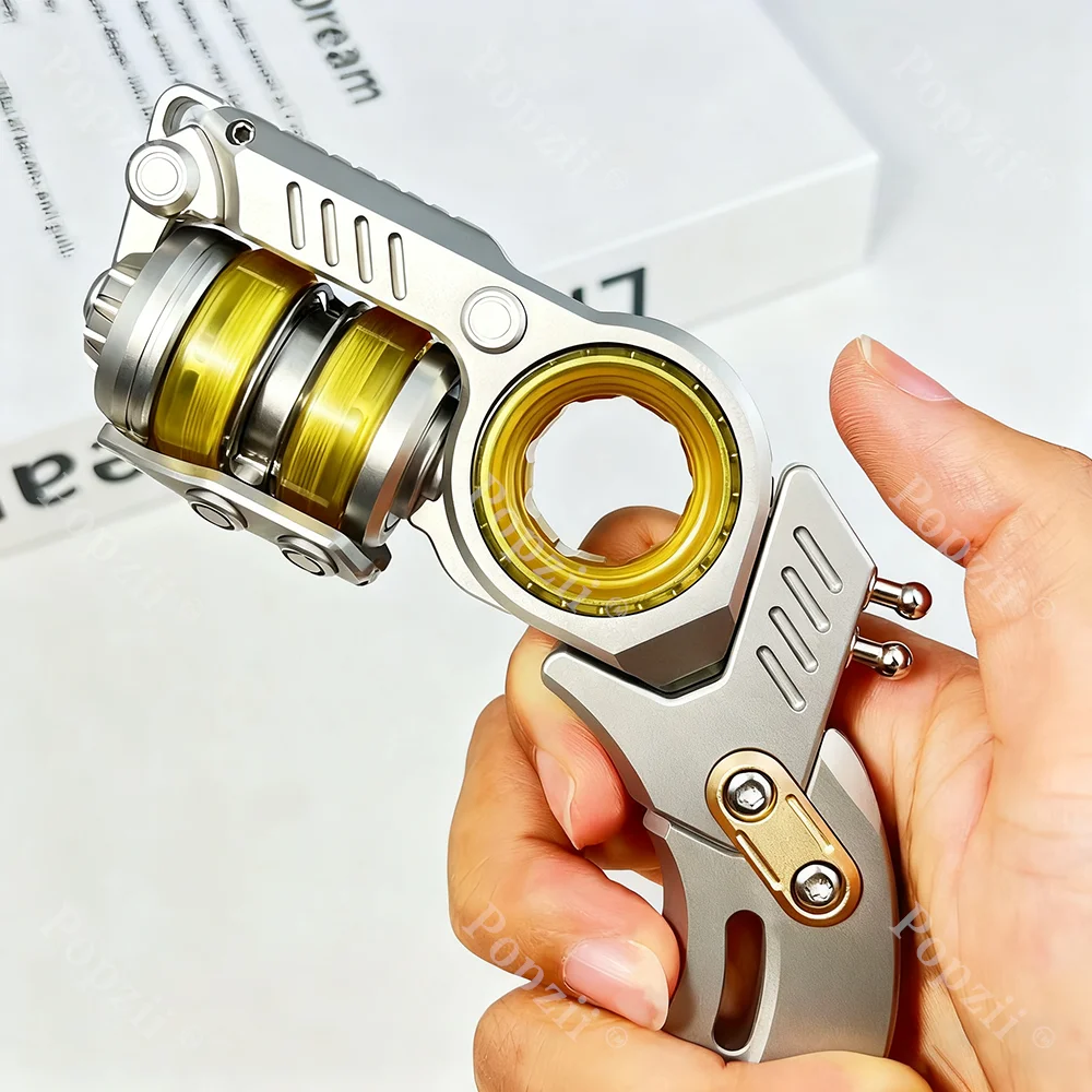 LEPAI EDC Sinian Handle Multi Functional Composite Toys Fingertip Tricks EDC Flips Accessories Fidgeting toys Tail Dragging