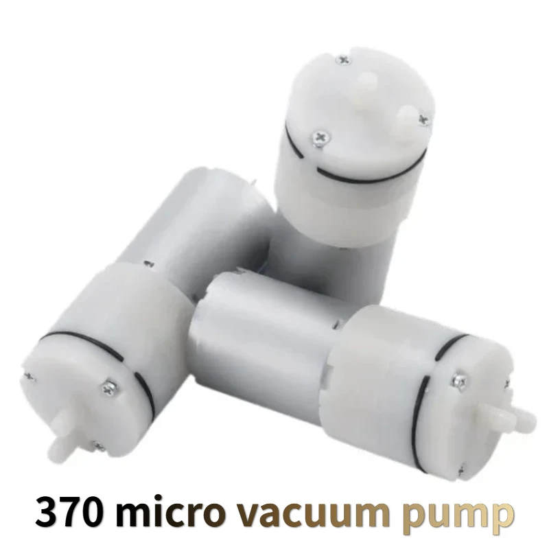 DC12V 370 Electric Micro Diaphragm Vacuum Air Pump Mini Booster DIY Replacement 964E