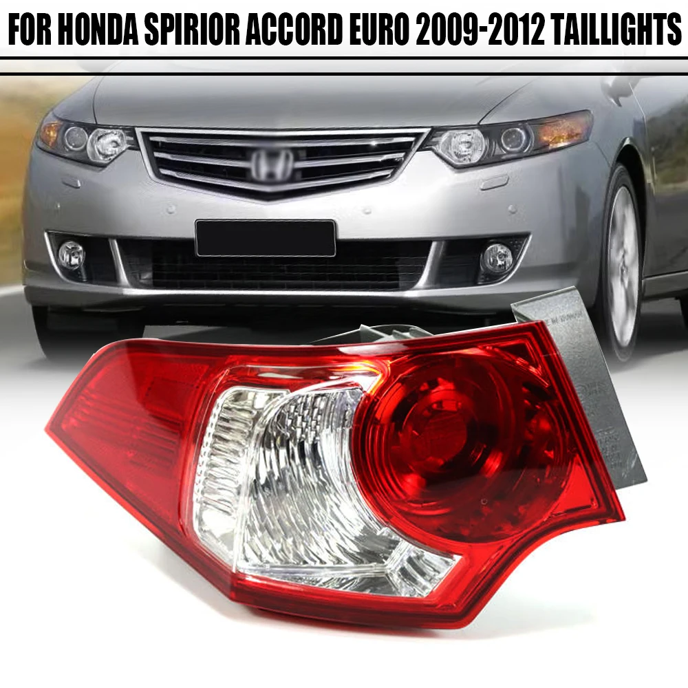 الجانب الأيسر/الأيمن الذيل مصباح لهوندا سبيور أكورد اليورو 2009 2010 2011 2012 الخلفية الذيل ضوء مصباح مكبح مع