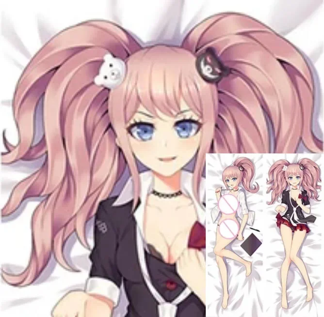 

Dakimakura Enoshima Junko Anime Body Pillow Cover Double-Sided Print Life Size Pillowcase Gifts