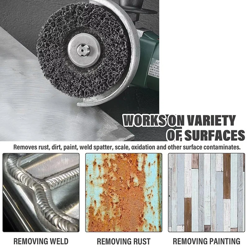 

10 шт., 115 мм, коралловый диск, алмазный шлифовальный круг, лепестковый диск для угловой шлифовальной машины, краска, удаление ржавчины, чистый абразив-A68X