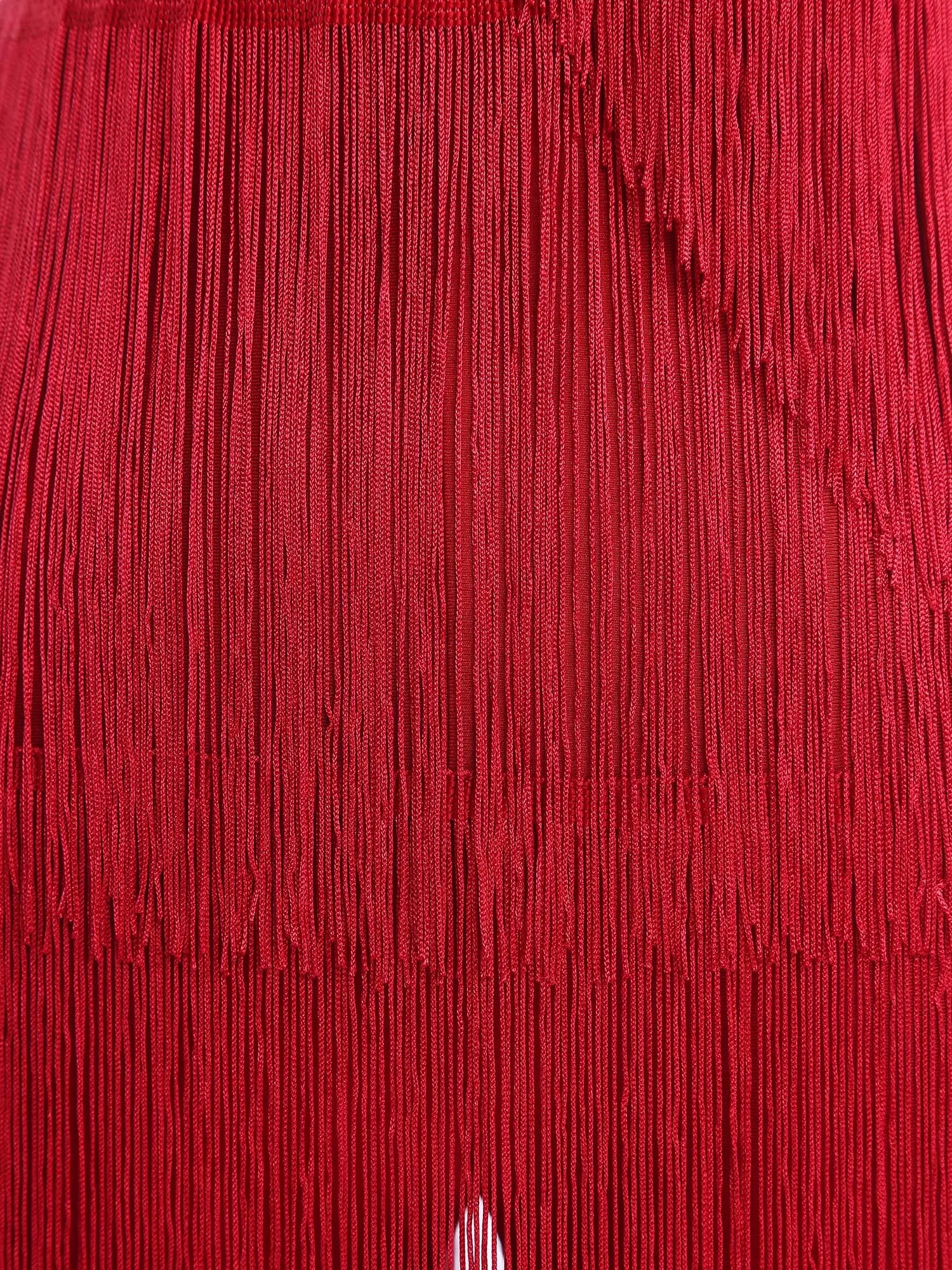 Women Jazz Dance Jumpsuit Halter Sleeveless Spark Rhinestones Fringed Strappy Back Dance Bodysuit for Latin Tango Salsa Costume