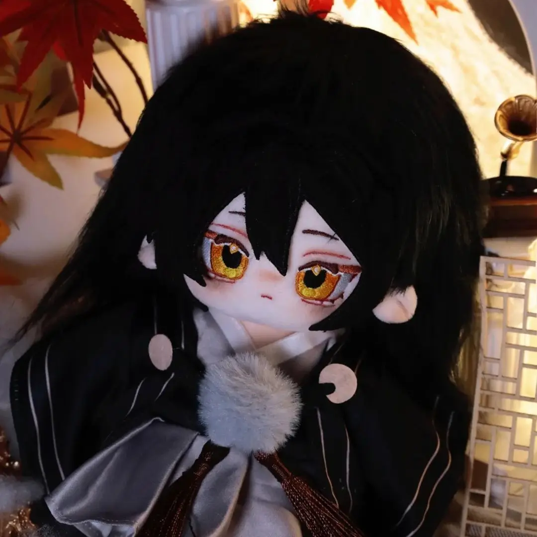 

20 Cm Stuffed Plush My Senior Brother Is a Little Stupid Chinese Animation Ancient Customs Cotton Doll Dress-up Coton Doll Gift