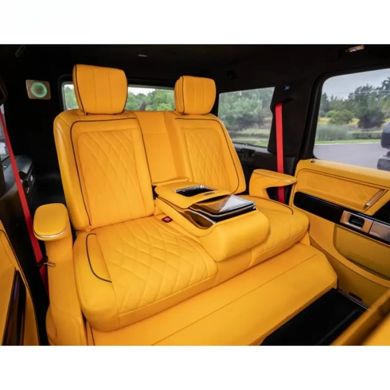 W464 W463A G Class with or Without Table Armrest  Wagon G500 G63 G400 Rear Chair Rear Seat  Interior Parts
