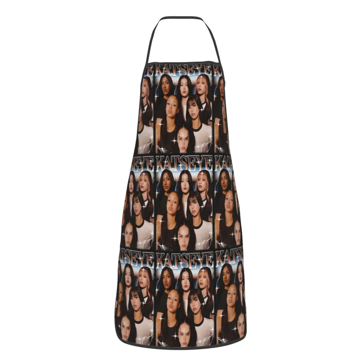 Katseye Global Girl Group Aprons Chef Cuisine Tablier Waterproof Bib Kitchen Cleaning Pinafore for Women Men Painting