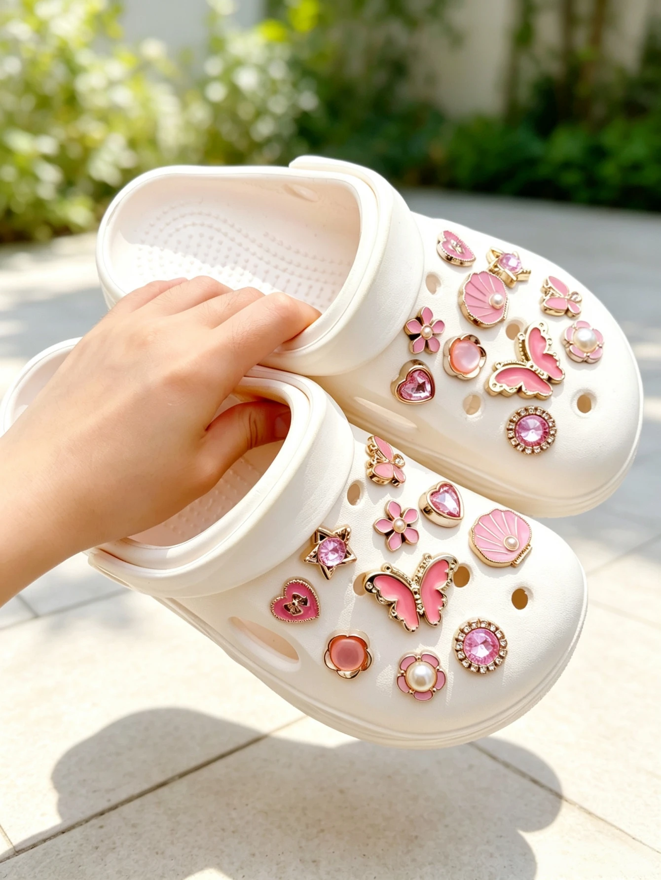 20-piece shoe decoration DIY casual shoe decoration - An interesting and versatile way to personalize your footwear