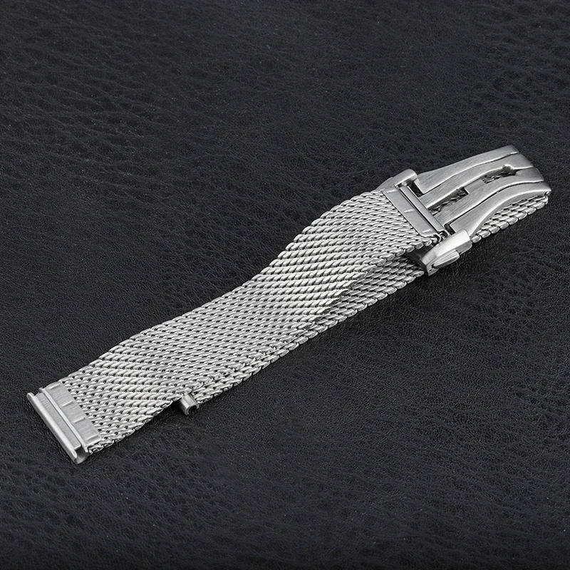 Heimdallr Mesh Watch Strap For NTTD For Omega Seamaster Titanium Sea Ghost 20mm Stainless Steel Watch mens Bracelet Series Band