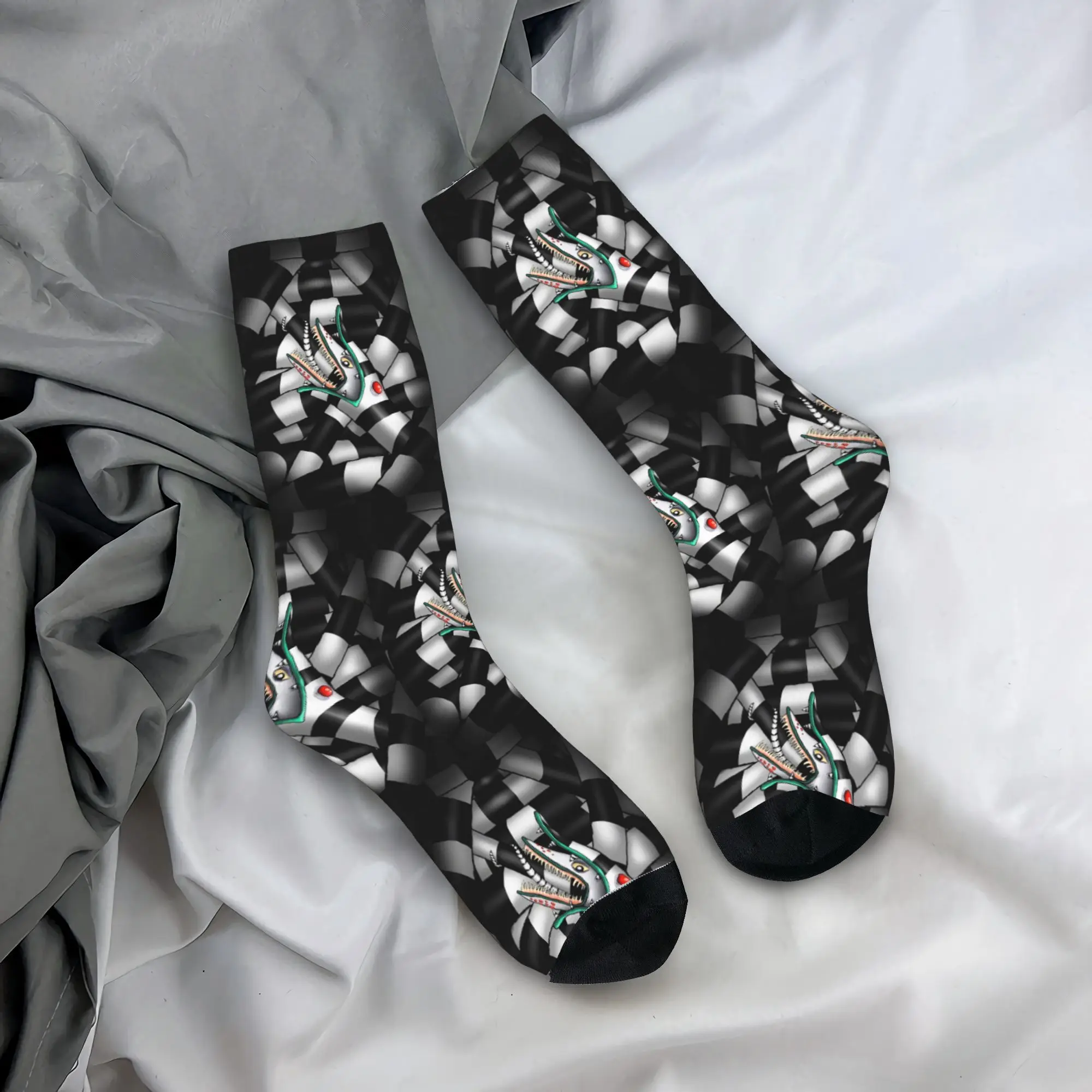 جوارب دودة الرمل ذاتية الاستهلاك جوارب هاراجوكو الممتصة للعرق طوال الموسم جوارب طويلة إكسسوارات لهدايا الرجل والمرأة