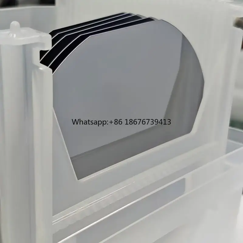 Cr Coated Silicon Wafer 2-12 Inch Custom Cutting Available for Peltier Cooler & Semiconductor Chips R&D and Manufacturing
