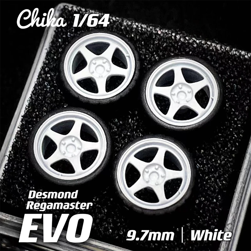 

1:64 Chika Spoon SW388 Modified Wheel Hub | 9.8/8.9mm High-Precision Aperture | Model Car Upgrade Accessory