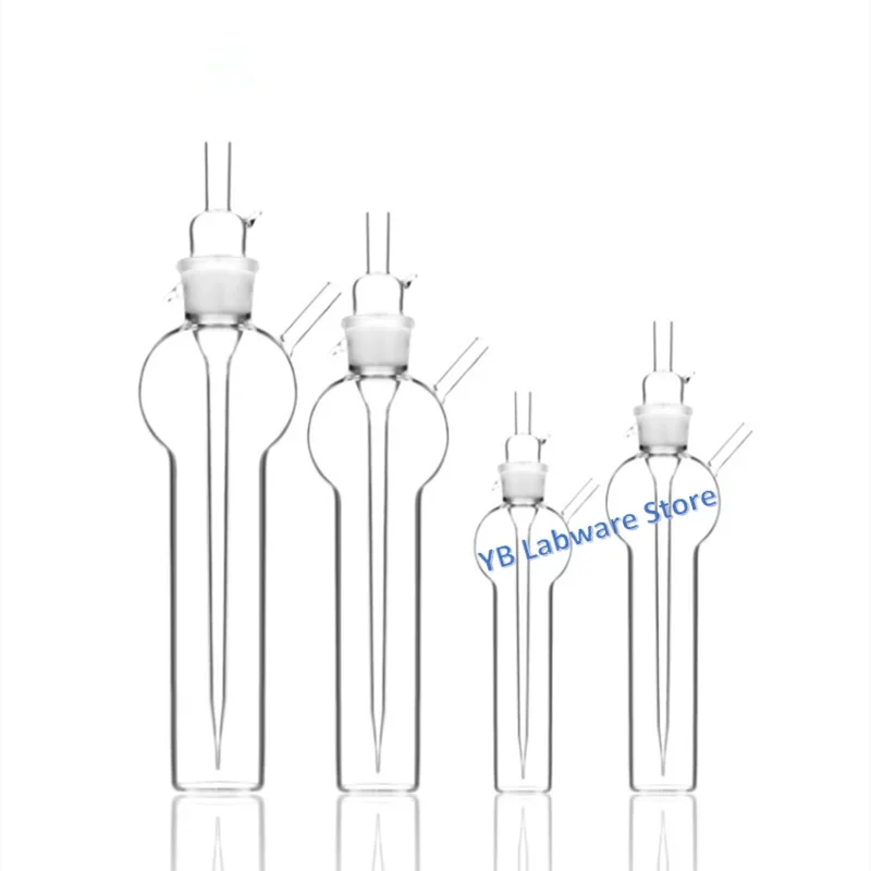 1pcs/lot 10ml/25ml/50ml/75ml/100ml/125ml/250ml lab Transparent/Brown Glass Ball-shape Impact absorber bottle, gas sampling tubes