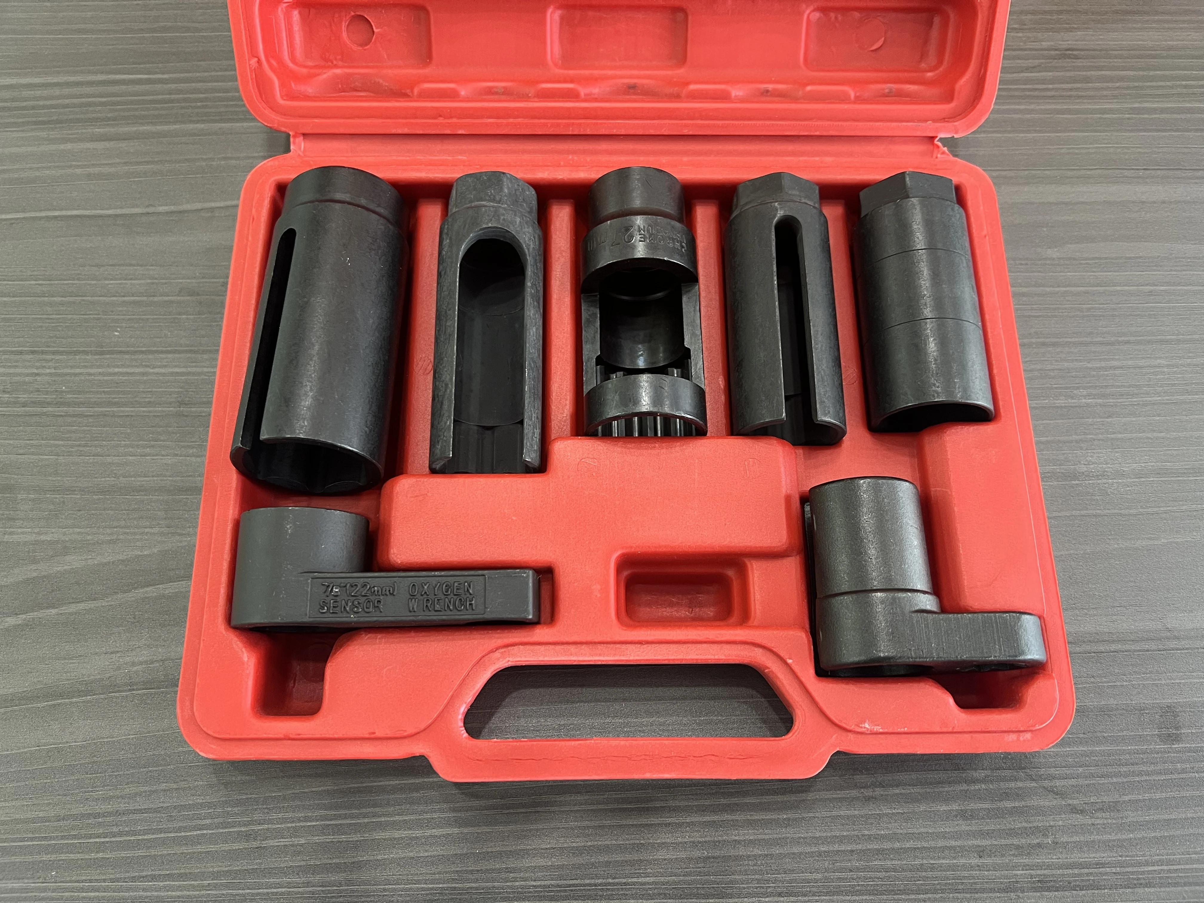TBTOOLS Car 7 Pcs Oxygen Sensor Socket Set Sizes 1/2