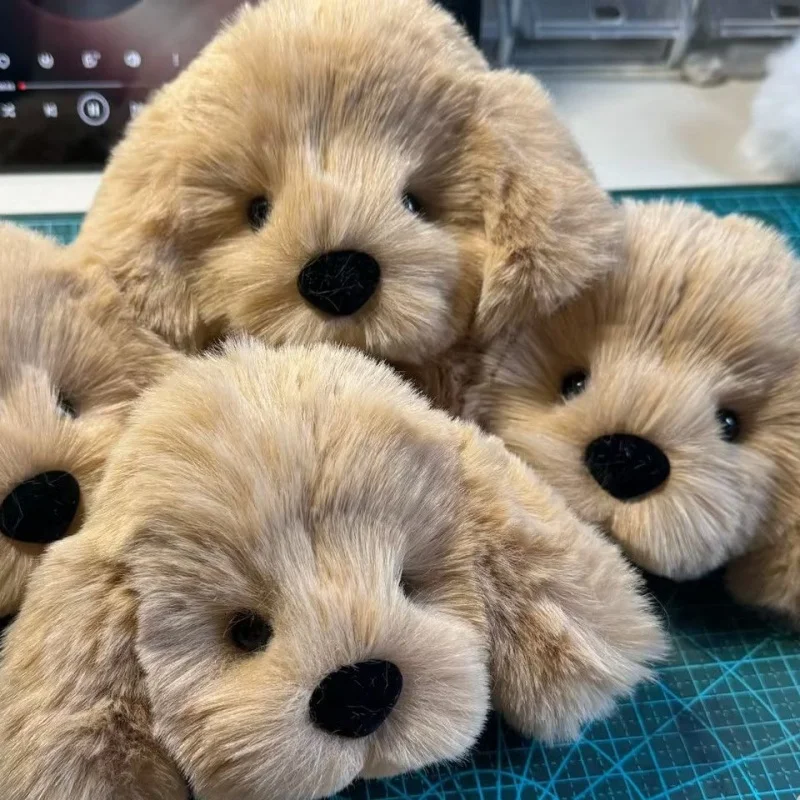 2026 New Plush Labrador Dog Keychain Puppy Stuffed Animal Soft Plush Keychain for Bag, Purse, Backpack, Handbag