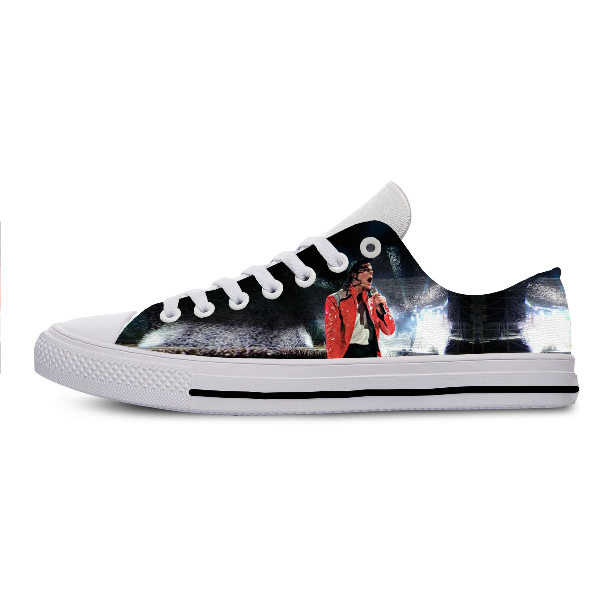 Hot Cool Fashion High Quality Sneakers Handiness Casual Shoes Men Women Michael Joseph Jackson Lightweight Low Top Board Shoes