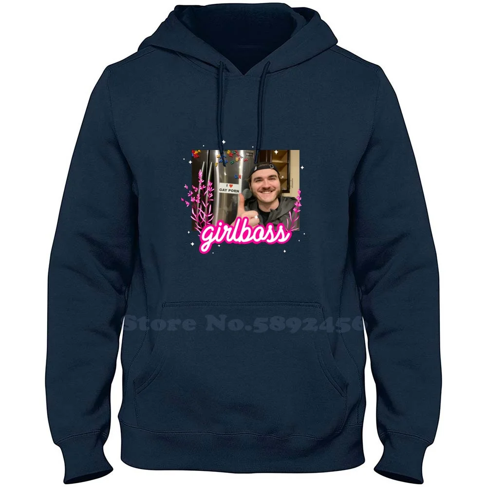 Jschlatt Girlboss 100% Pure Cotton Hoodie Jschlatt Girlboss Spilledtapiocapudding Chuckle Sandwich Ted Nivison Charlie