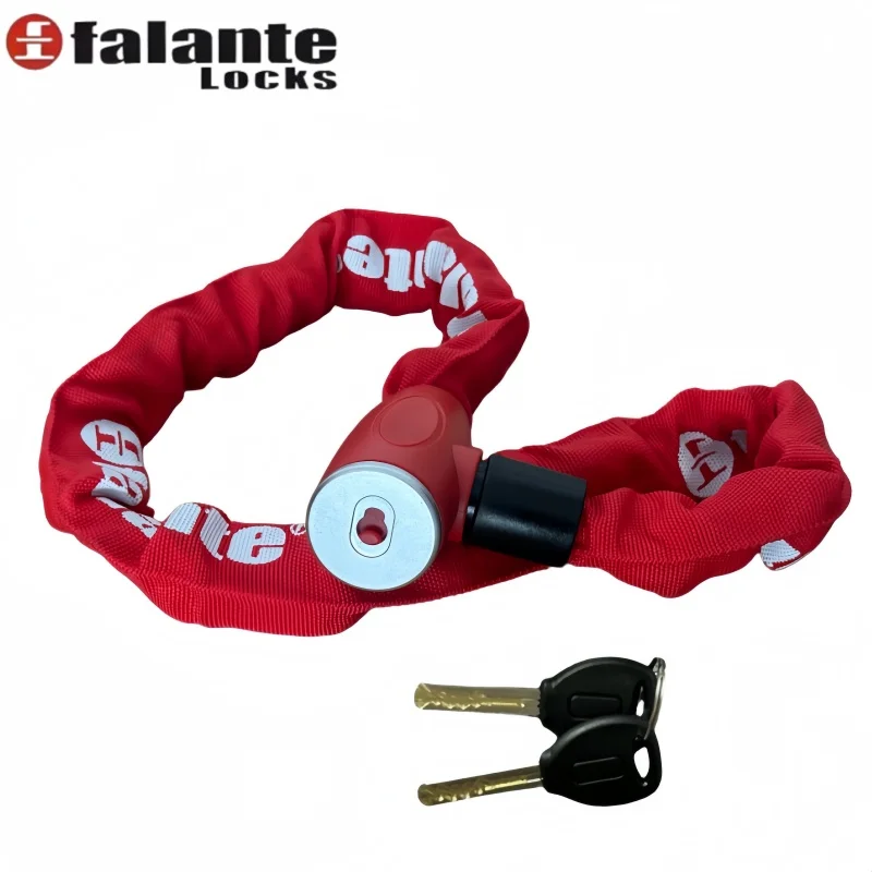 

Falante Steel A3 Anti-theft Chain Lock Thicken Motorcycle Bicycle Lock 1m Multipurpose Cabi et Door Padlock Bike Accessories