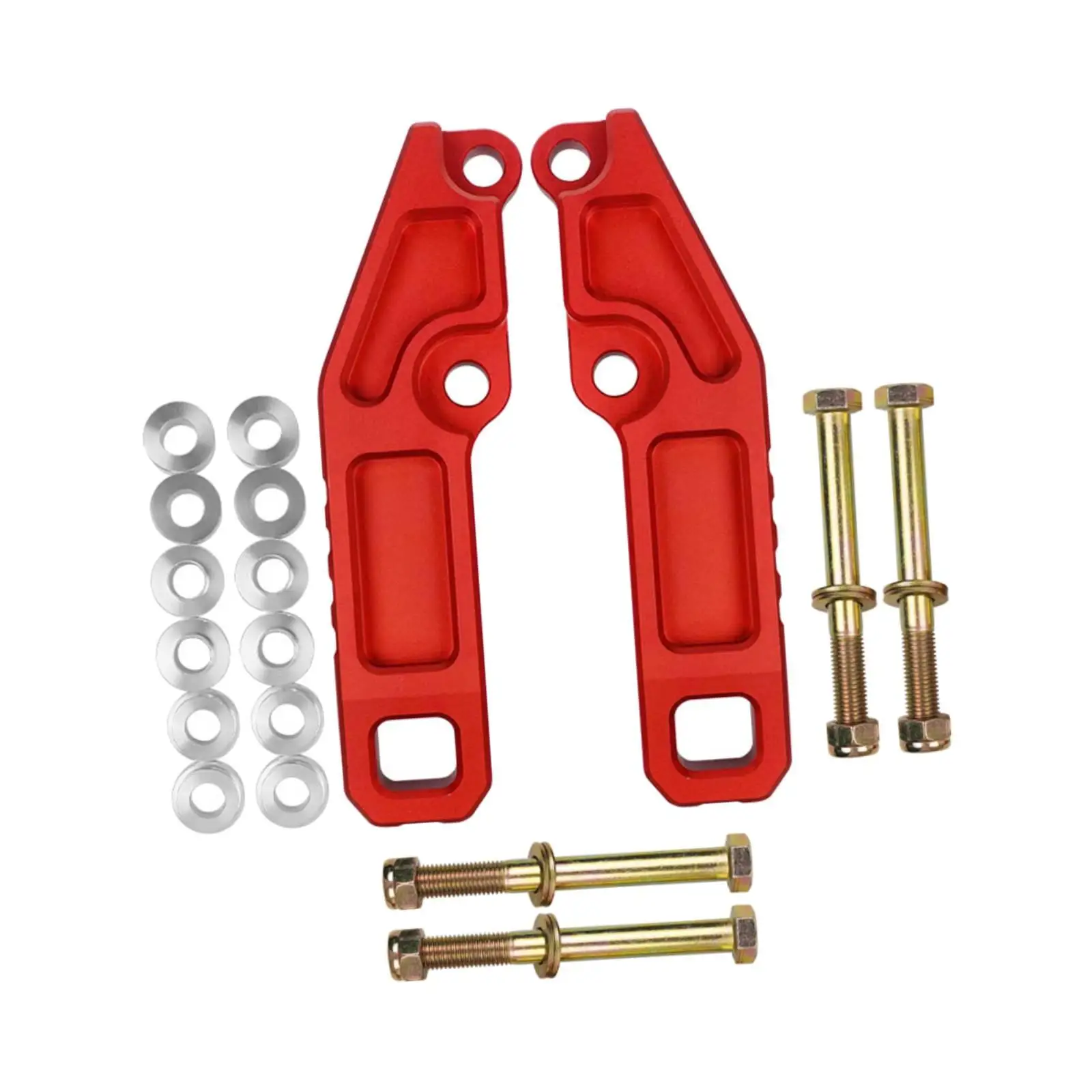 Automotive Rear Tow Hooks Heavy Duty Aluminum Alloy Recovery Points Easy Install for Toyota for tacoma 2024 2025 2026