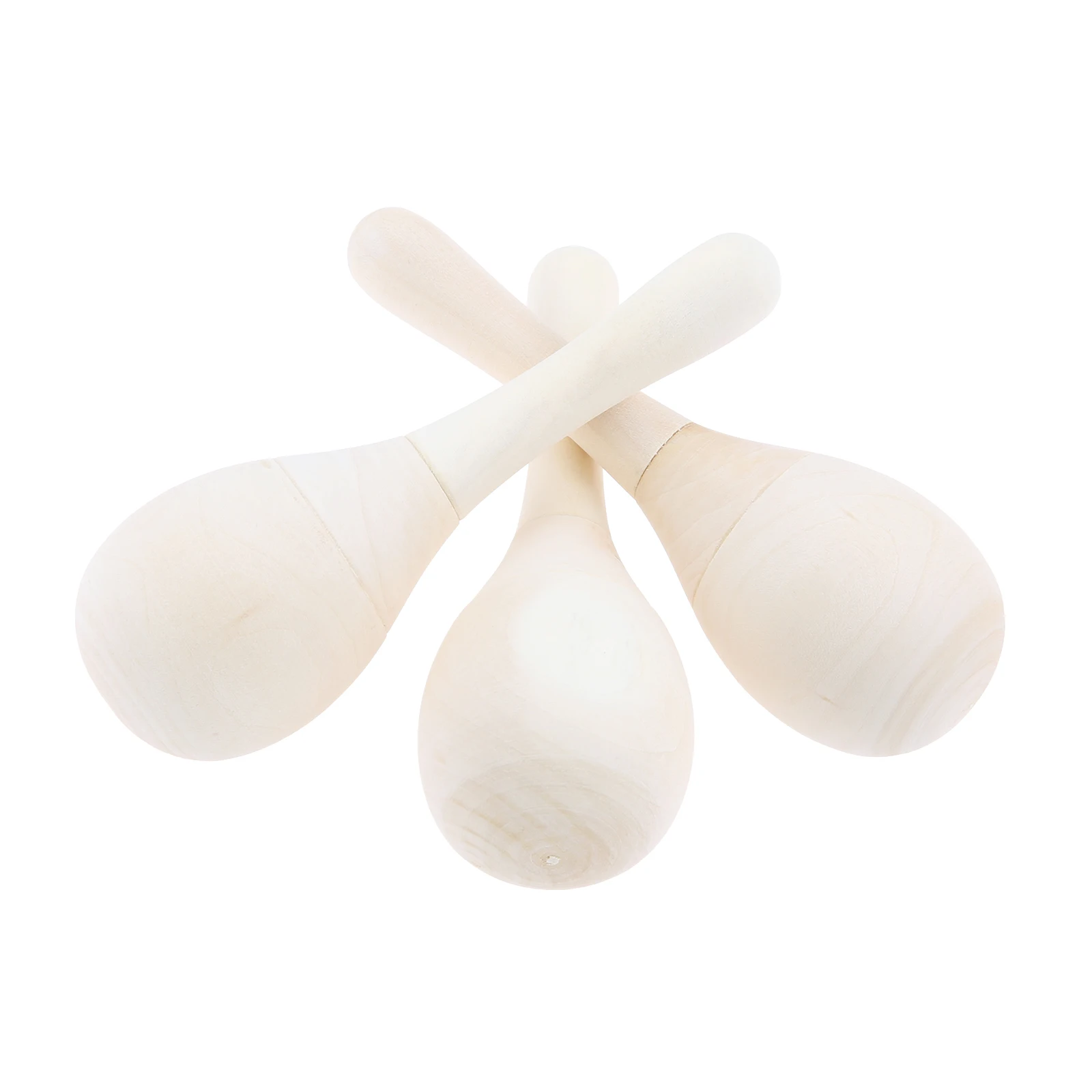 

Набор из 12 маленьких деревянных маракасов (3,8x11 см) – ручные перкуссионные инструменты, деревянные шейкеры для румбы, музыкальный инструмент